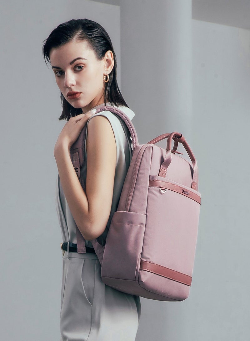 Chantria CB00639 Women Laptop Backpack Casual Business Travel Multi-Compartment Easy Carry Trend Bag (15.6'') Purple - Image 3