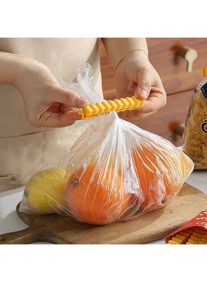 مجموعة 12 مشبك إغلاق أكياس – مشابك حفظ الطعام محكمة الإغلاق بتصميم عصري - Image 1