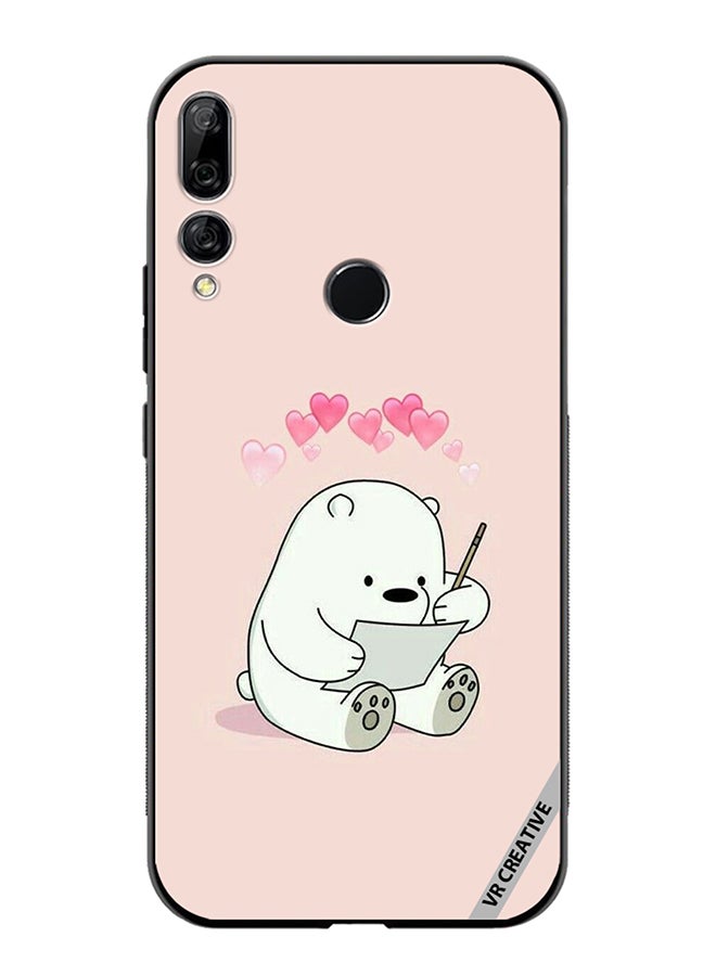 VR CREATIVE Protective Case Cover For Huawei Y9 Prime 2019 Cute Teddy Design Multicolour - Image 1