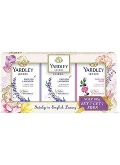 Yardley London Long Lasting Soap, Rich and Creamy Lather, Beautifully Scented, 3 x 100g - pzsku/Z060E08617643E789EBFFZ/45/_/1711309275/7a3d1d37-c9ea-4e1d-8a60-4bf7c421af65