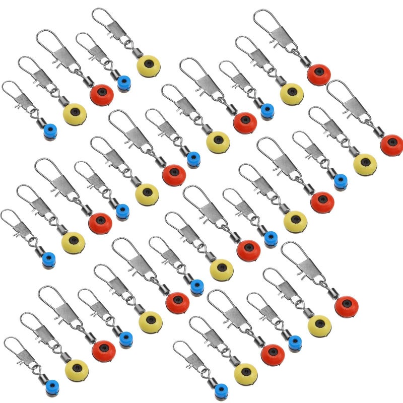 100pcs Ball Bearing Fishing Swivel Connectors Saltwater Freshwater Tackle - Image 2