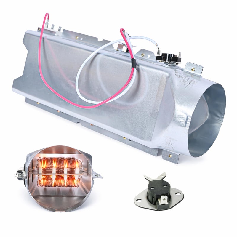 Dryer Heating Element Assembly Replaces For LG DLEX2650R DLEX7177WM DLEX9000V DLEX8100V DLEX3370V DLEX3370W DLEX7700VE DLE2050W DLEX5000V DLEX8000V DLEX3250W DLEX3875V DLEX3875W DLEX3885C DLEX3885W