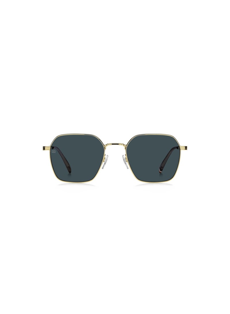 TOMMY HILFIGER TH2133/S J5G/KU 53 Men's Square sunglass - Gold - Image 3