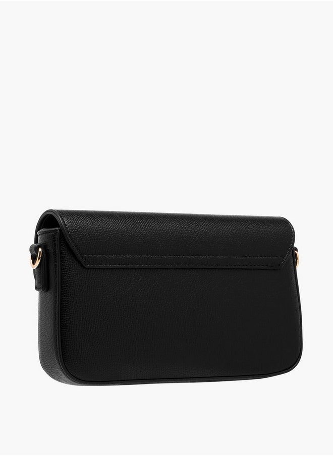 Celeste Women's Solid Crossbody Bag with Chain Strap  - Image 3