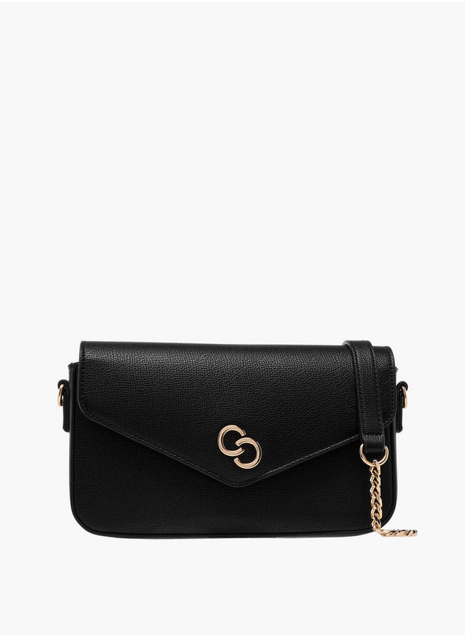 Celeste Women's Solid Crossbody Bag with Chain Strap  - Image 1