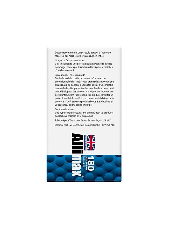 Allimax Stabilized Allicin, 180 CT - Image 3