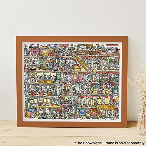 Pintoo Jigsaw Puzzles 2000 Piece for Adults  FATFISHBOY  Robot Factory Beautiful Plastic Puzzle for Home Decor Zero Dust Easy Storage H2646 - Image 5