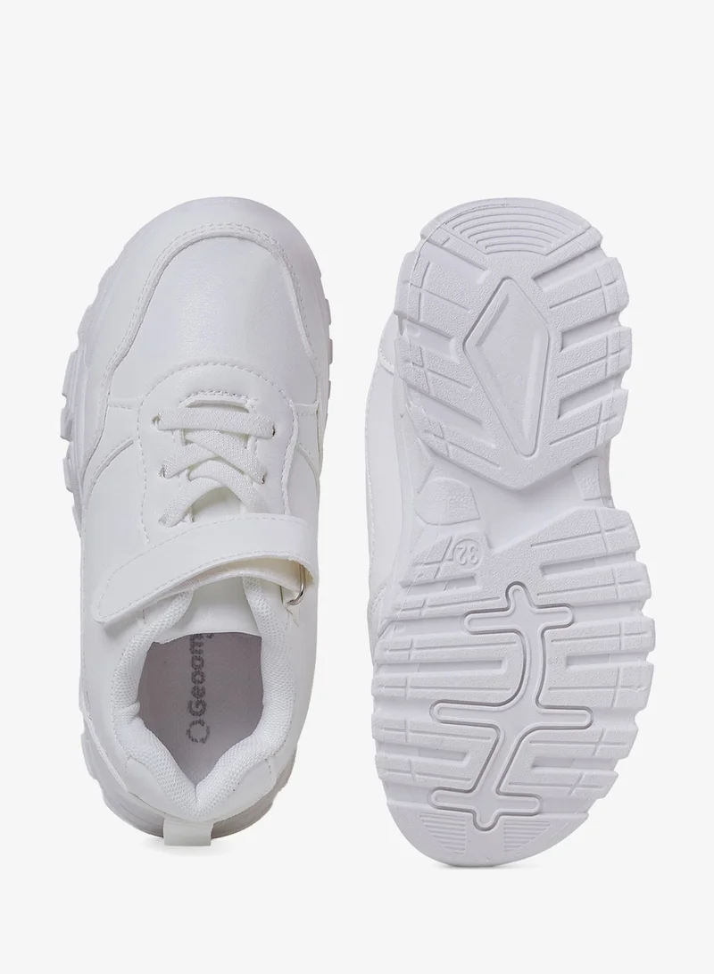 Geoomnii  Geoomnii School Shoes Pre-Teen Boys White for Men | Best Price UAE