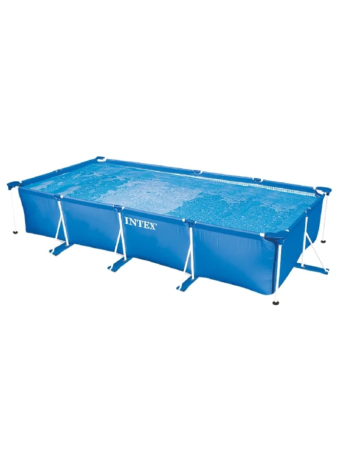 INTEX Hydro Aeration Technology Rectangular Frame Pool Blue 7127 L 28273/28039