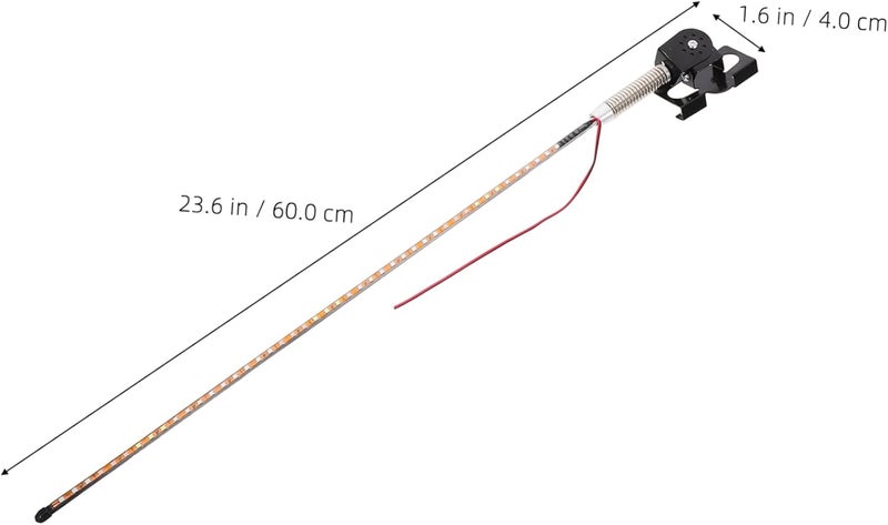 ULTECHNOVO 2pcs Led Trailer Lights Antenna Lights for Trucks Off-road Easy Replacement - Image 2