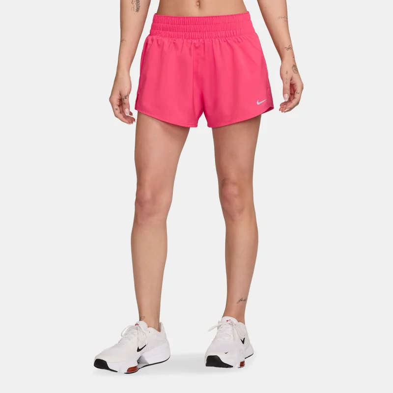 Nike Women's One Dri-FIT Mid-Rise 2-in-1 Shorts