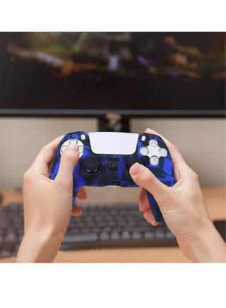 PS5 Controller Cover Case for Sony PlayStation 5 Dual Sense Controller with 1 Protection Cover and 10 Thumb Handle - view 5