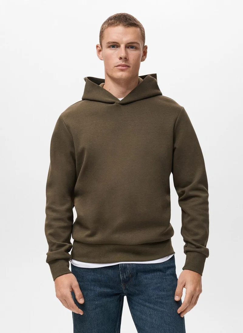 Mango Man Regular-fit hoodie