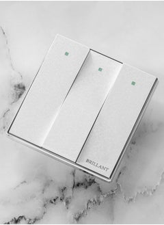 BRILLANT 5pcs Pearl Brilliant 3-Way Electrical Switch 