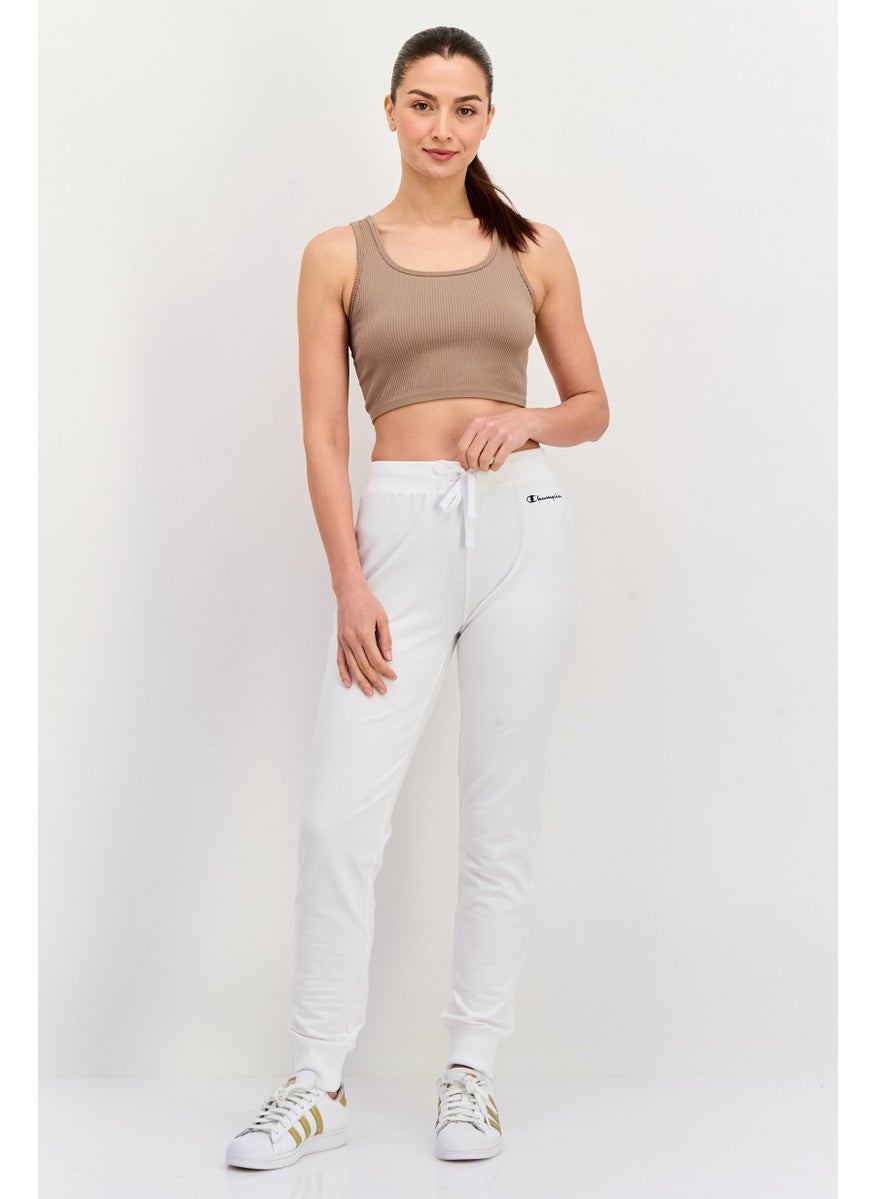 Champion - Women Sportswear Fit Training Sweatpants, White - Image 1