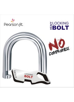 Pearson.fit Pearsonfit 1 Lock with 25 Keys Lock and Keys Door Lock for Home Round 65mm Padlock Double Locking 8 Levers Heavy Duty Hardened Steel Padlock for Rental Apartment Model PSDM65L1K25  - Image 4