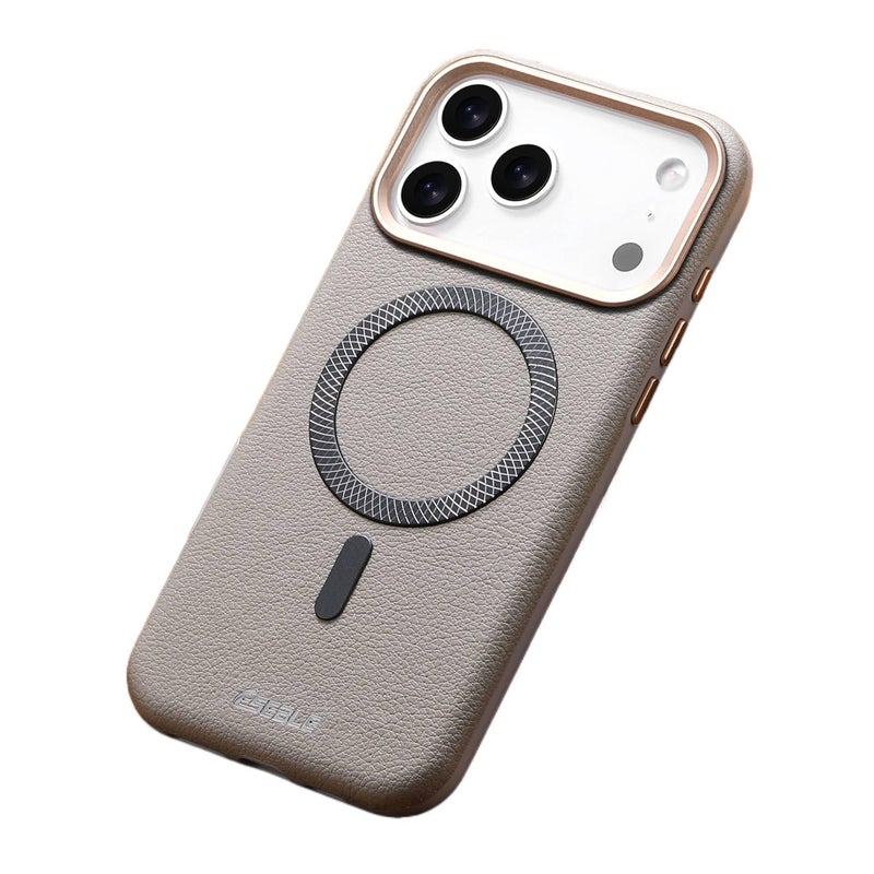 غطاء MagSafe بPC لـ iPhone 14 / 14 Plus / 14 Pro / 14 Pro Max مع مغناطيس قوي ومقاوم للخدش مع مقاوم للصدمات مع حماية من السقوط باللون Graphite Black مغناطيسي سهل التخزين - Image 2
