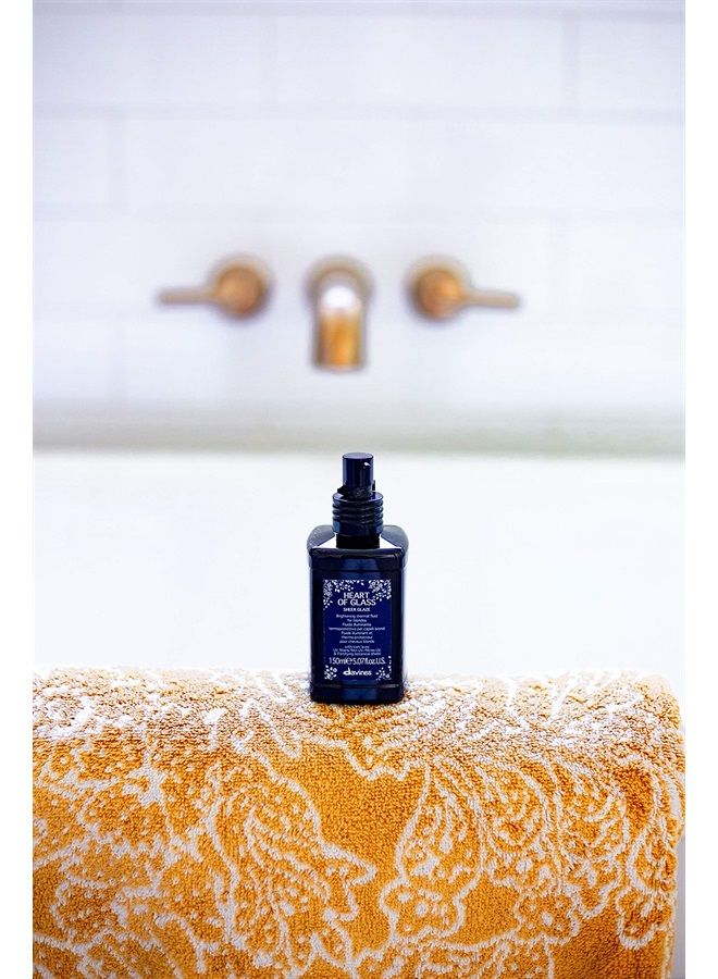 Davines Heart of Glass Sheer Glaze for Blonde Care, Leave On Thermal Styling Support, Add Shine And Heat Protect, 5.07 fl. oz. - Image 3