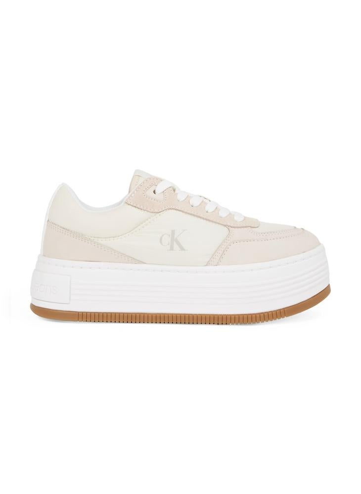 Calvin Klein Jeans FLATFORM LOW LACE TRAINERS  - Image 1