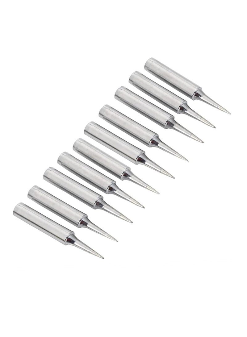 Yakumuz Yakumuz 10pcs 900M-T-I Soldering Iron Tips Solder Iron Replacement Tip for 900M Station Tool for Hakko, TENMA, ATTEN, Quick, Aoyue, Yihua Soldering Station - Image 1