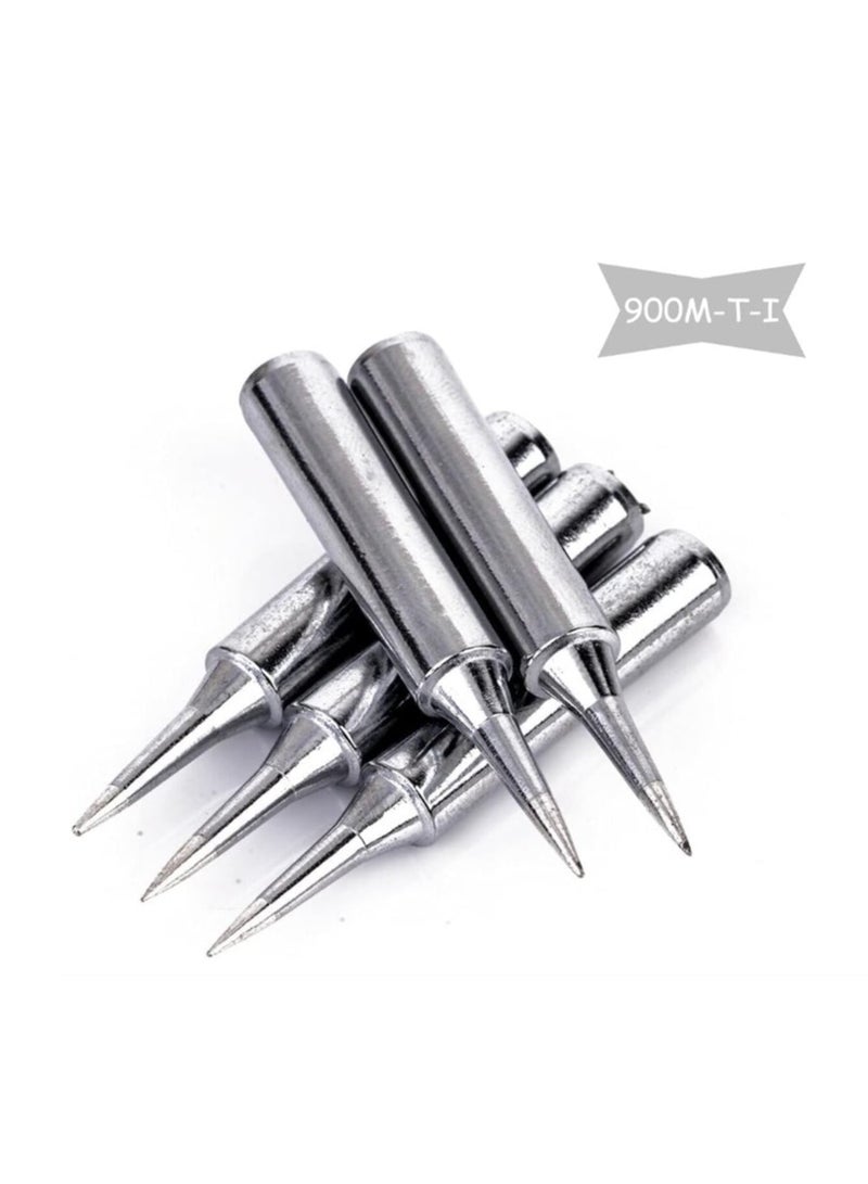 Yakumuz Yakumuz 10pcs 900M-T-I Soldering Iron Tips Solder Iron Replacement Tip for 900M Station Tool for Hakko, TENMA, ATTEN, Quick, Aoyue, Yihua Soldering Station - Image 5