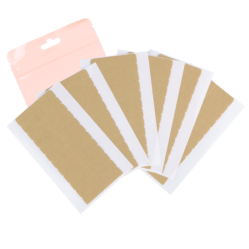 Goo-Goo GOO GOO Hair Extension Tape Double Sided Adhesive Replacement Tape, Professional Strong Tapes for Tape in Hair Extensions 72pcs, 1.6 * 0.3inch per Piece - Image 1