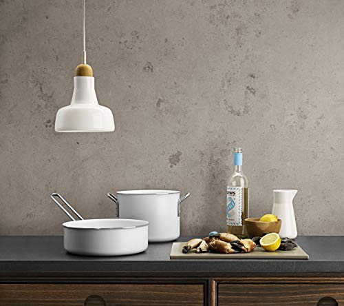 Eva Solo Eva Trio | White Saute Pan, Aluminum with Ceramic Coating, 24cm - Image 4