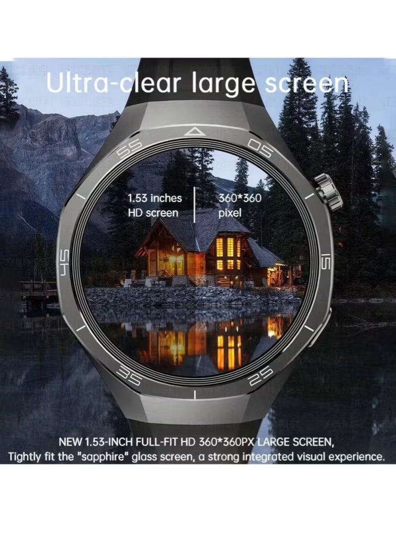 Kalobee SK40 Smart Watch | AMOLED Display | 3 Interchangeable Straps | Wireless Charging | Fitness & Health Tracking | Heart Rate, Sleep & Activity Monitoring | Stylish Multicolour Design - Image 3