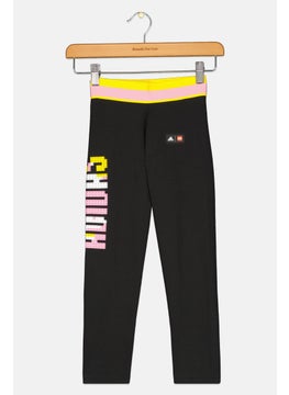 Adidas Adidas x Lego Kids Girl Brand Logo Outdoor Tights, Black  - Image 1