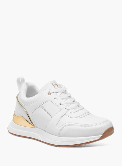 Flora Bella By Shoexpress Womens Panelled Ankle Sneakers With Lace-Up Closure