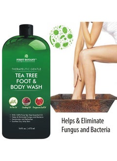 First Botany 100% Natural Tea, Tree Body & Foot Wash, Fights with Corns, Calluses, Dandruff & Warts, Nail Issues, Athletes Foot, Acne treatment, Eczema & Body Odor, Jock Itch  - Image 5