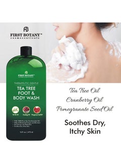 First Botany 100% Natural Tea, Tree Body & Foot Wash, Fights with Corns, Calluses, Dandruff & Warts, Nail Issues, Athletes Foot, Acne treatment, Eczema & Body Odor, Jock Itch  - Image 4
