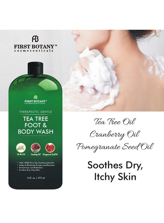 First Botany 100% Natural Tea, Tree Body & Foot Wash, Fights with Corns, Calluses, Dandruff & Warts, Nail Issues, Athletes Foot, Acne treatment, Eczema & Body Odor, Jock Itch - Image 4