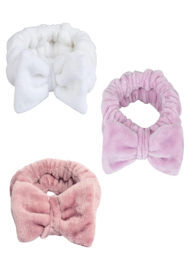 NNR Makeup Headband for Women Headband for Girls (White-Pink-Peach) - Image 2