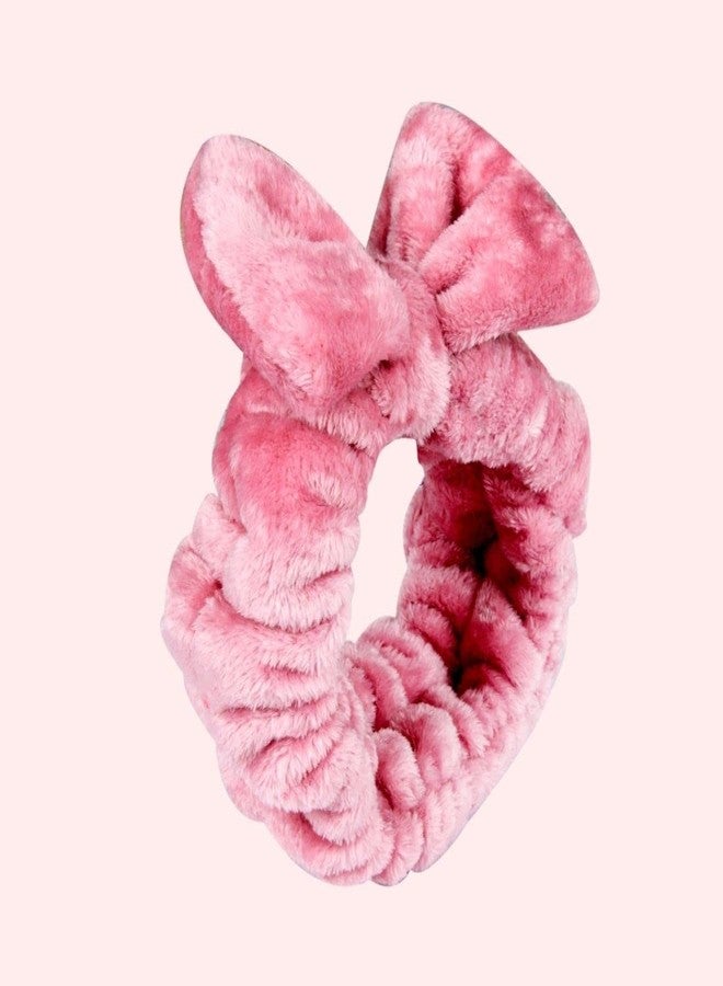 NNR Makeup Headband for Women Headband for Girls (White-Pink-Peach) - Image 5