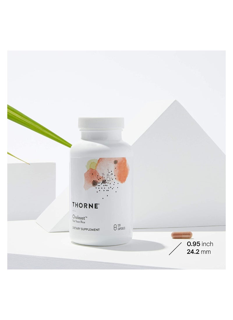 Thorne - Red Yeast Rice + CoQ10 - 120 Capsules Dietary Supplement - Image 1