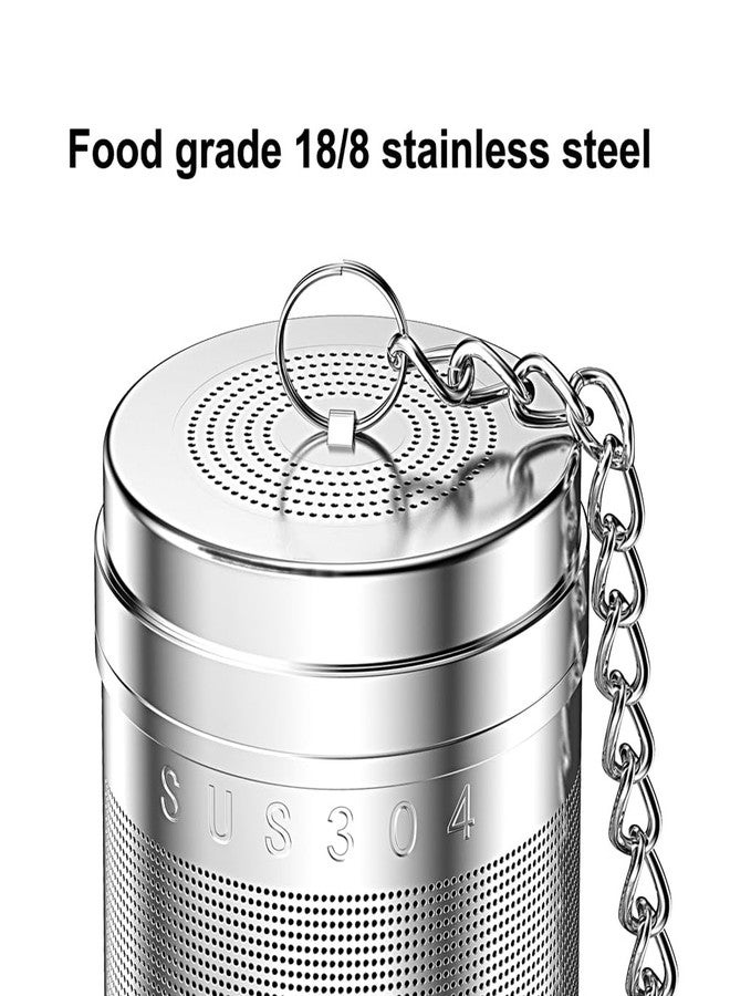 Lyxa SR 2 Pack 18/8 Stainless Steel Tea Infuser, Extra Fine Mesh Tea Infusers for Loose Tea, Tea Strainer Steeper Filter for Brew Tea, Spices & Seasonings (2) - Image 2
