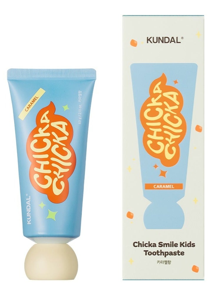 KUNDAL CHIKA SMILE KIDS TOOTHPASTE CARAMEL 60 g - Image 1