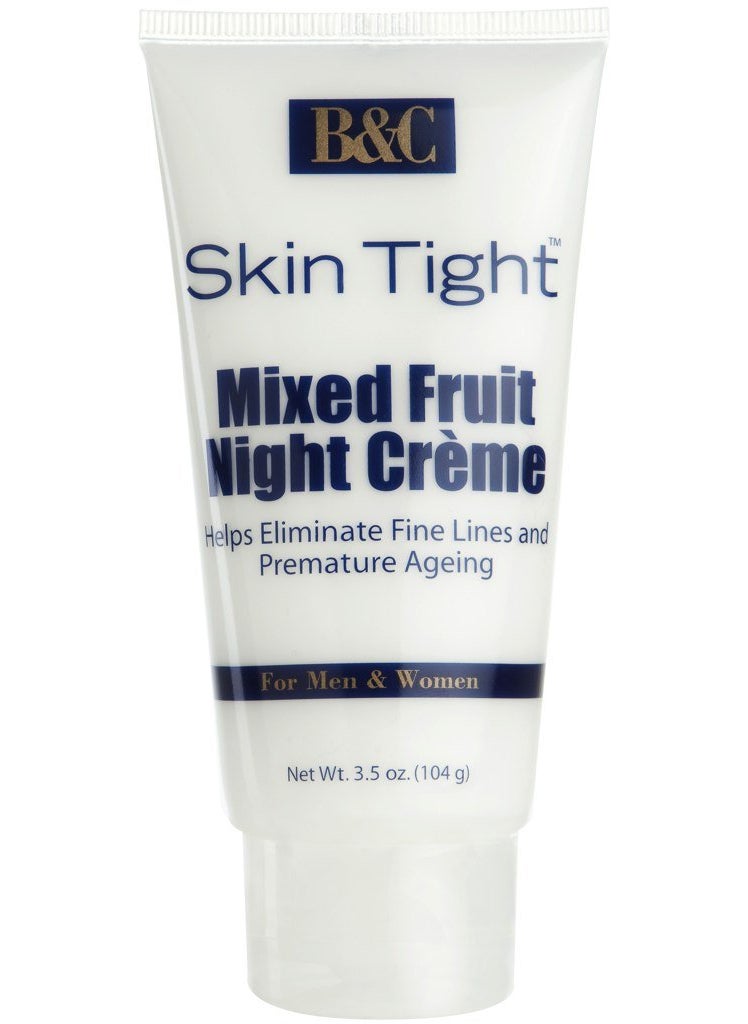 B&C SKIN TIGHT Skin Tight Night Cream Mixed Fruit Tube 35 oz 
