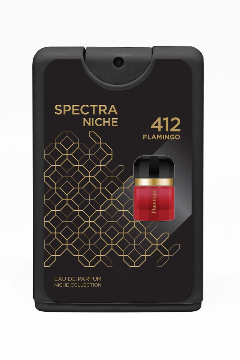 سبكترا عطر بوكيت نيتش 412 فلامنجو أو دي بارفان للجنسين - 18مل - Image 2