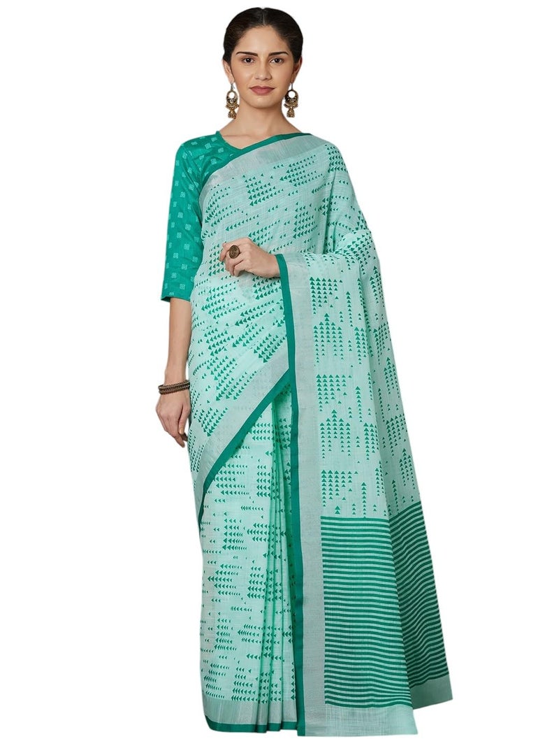 LACOSSI Pure Fancy Kanjivaram Jacquard Silk Saree Banarasi Silk Saree Rich Pallu Design Woven Jacquard Trendy Special Occassion Wear With Unstitched Blouse Piece 2025 Trendy (Apple-2707) - Image 1