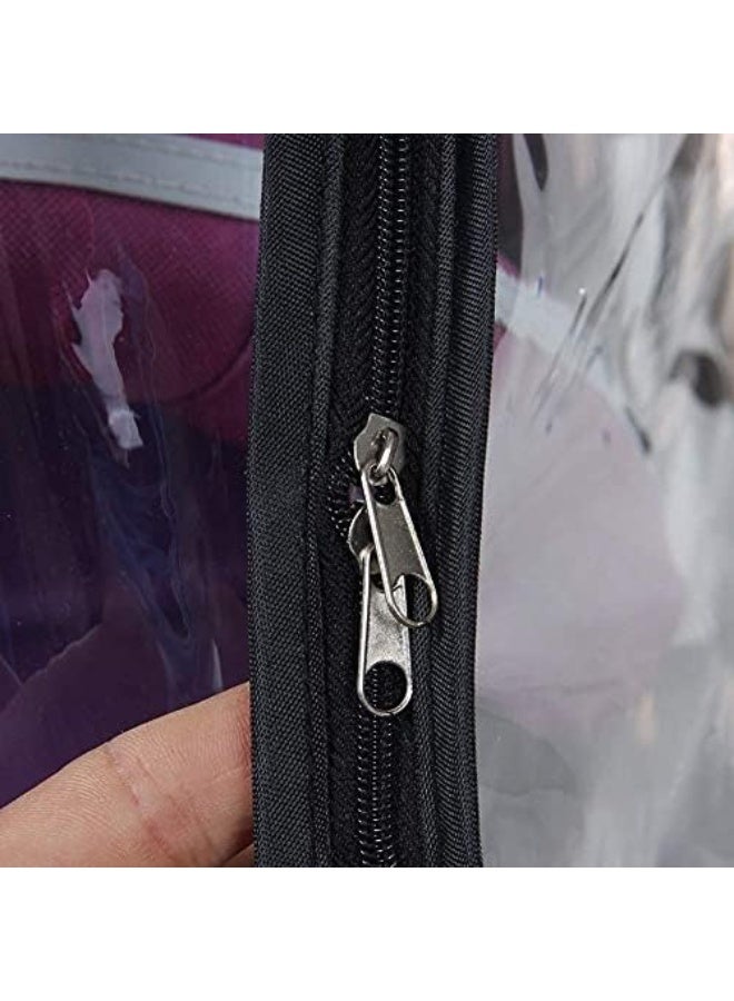 Estink Stroller Rain Cover, Universal Pram Rain Cover PVC Transparent Can Be Folded for Stroller for Baby - Image 3