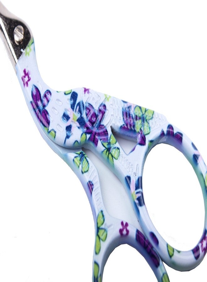 BIHRTC 3.6" Stainless Steel Sharp Tip Classic Stork Scissors Crane Design Sewing Scissors DIY Tools Dressmaker Shears Scissors for Embroidery, Craft, Needle Work, Art Work & Everyday Use - Image 3