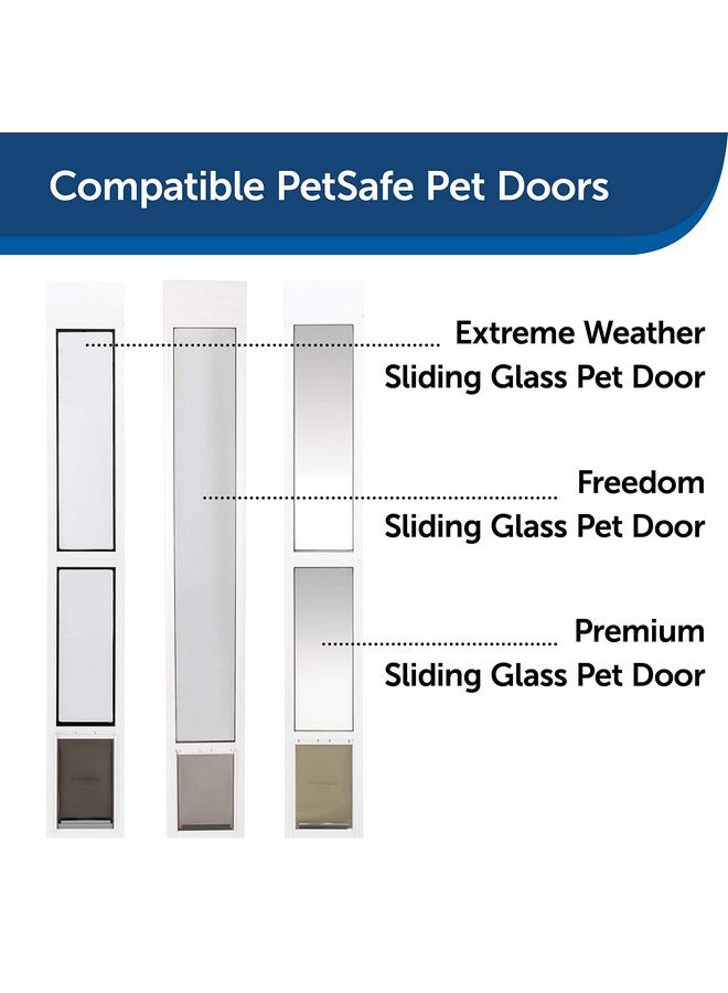 PetSafe PetSafe Sliding Glass Pet Door Security Bar - Easy to Install - Lock Your Sliding Glass Dog Door - Compatible with PetSafe Sliding Glass Pet Doors - for Sliding Glass Doors up to 72” Wide - Image 5