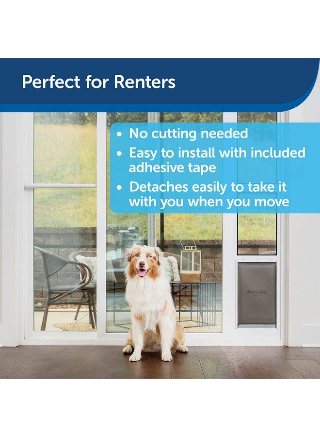 PetSafe PetSafe Sliding Glass Pet Door Security Bar - Easy to Install - Lock Your Sliding Glass Dog Door - Compatible with PetSafe Sliding Glass Pet Doors - for Sliding Glass Doors up to 72” Wide - Image 3