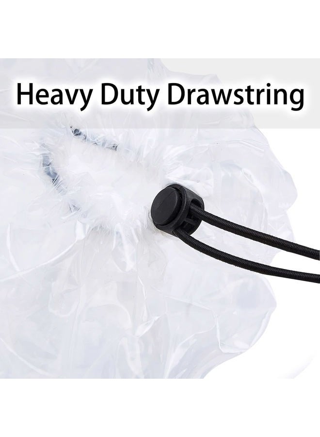 TRINKA Dust Cover Big Plastic Drawstring Bags Multi-Purpose for Storage and Keeping Golf's Bag Good for Household Organizing Reusable Set of 2 - Image 3