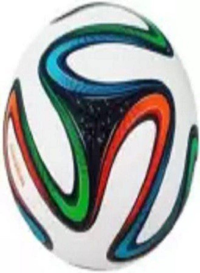 WIKIGO Set of Madrid & Multi Colour Football with Air Pump - Image 4