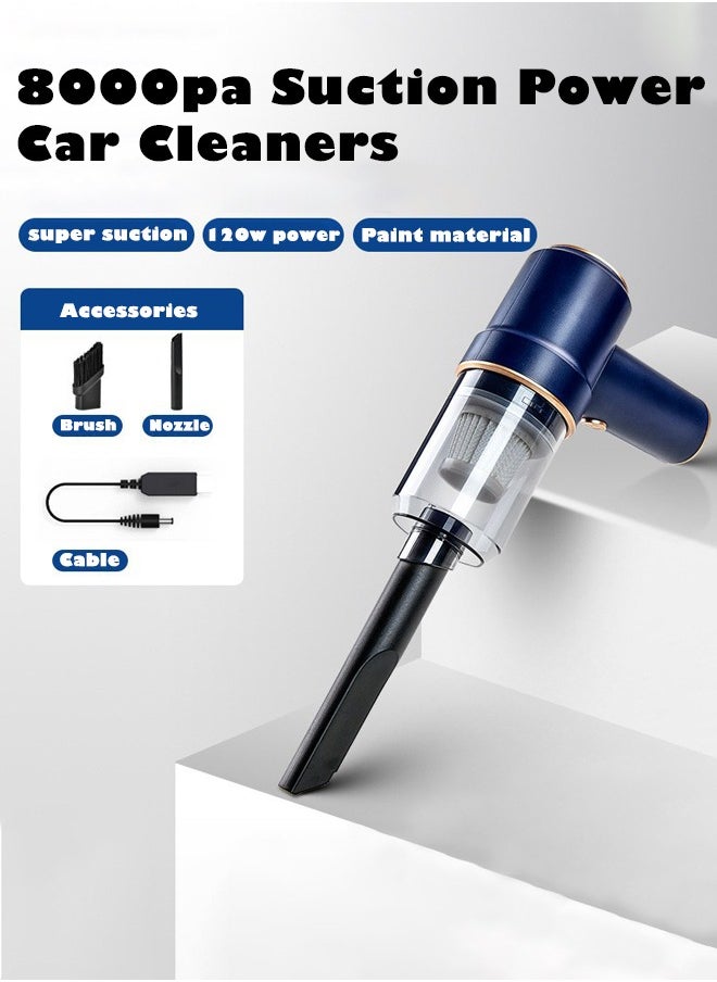 SUITU Ultra High power Car Wireless Handheld Dustbuster Auto Car Vacuum Cleaner 8000pa  Air Blower Duster  - Image 1