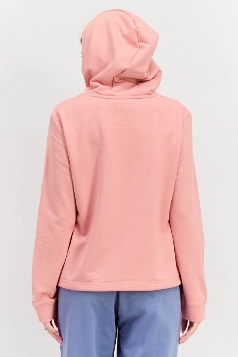 SKECHERS Women Sportwear Fit Graphic Long Sleeves Outdoor Hoodie, Pink - Image 3