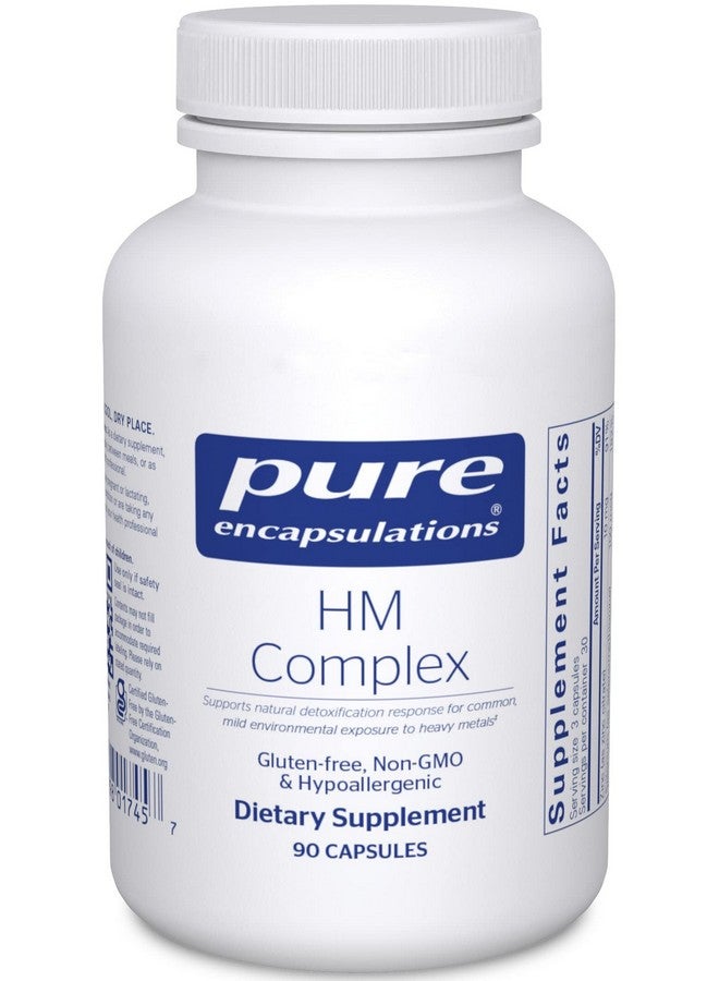 Pure Encapsulations HM Complex | دعم عملية إزالة السموم الطبيعية في الجسم* | 90 كبسولة - Image 1